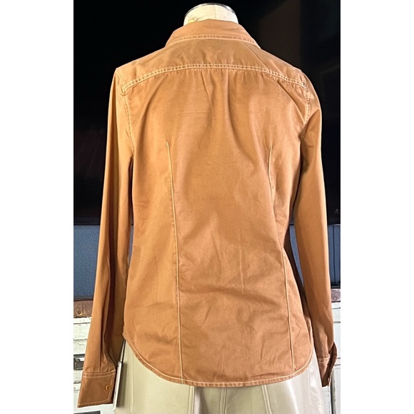 Madewell Darted Buttonup Shirt 8 - Picture 8 of 12